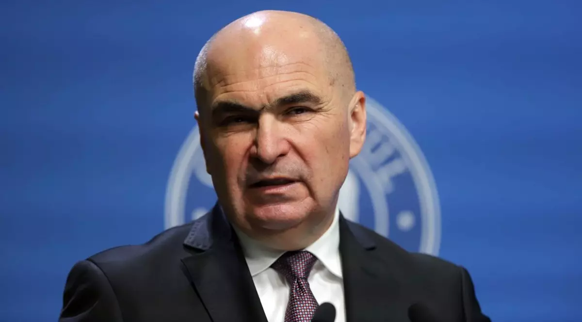 Premierul Ilie Bolojan, într-o conferință de presă la Guvern