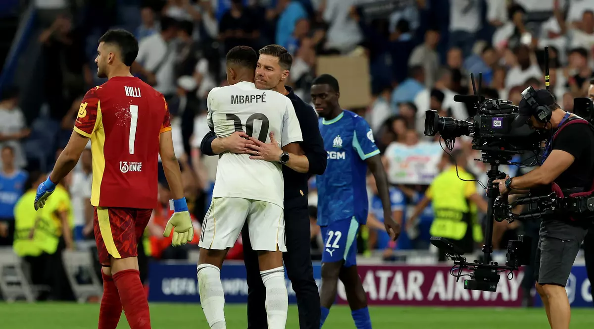 Real M a învins Marseille cu 2-1 în prima etapă a Ligii Campionilor. Foto Profimedia
