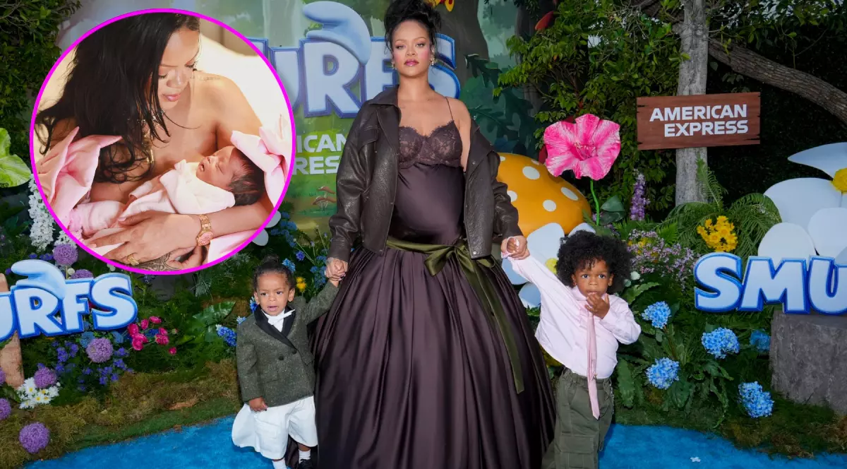 Rihanna a născut o fetiță