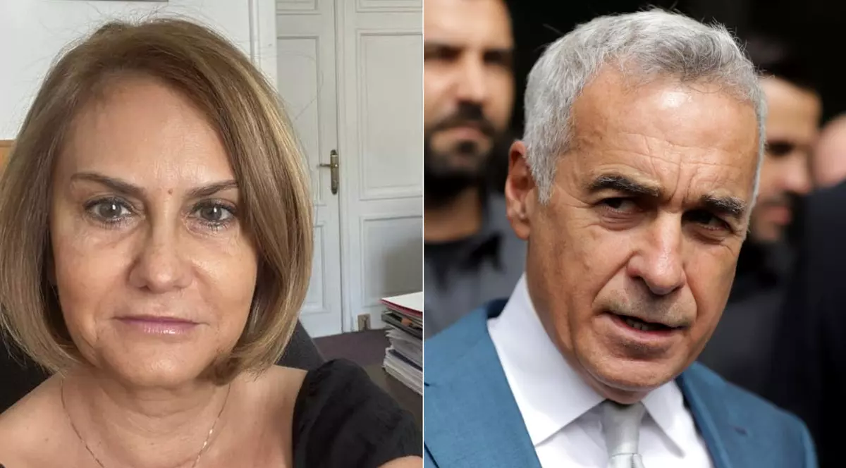 Adriana Stoicescu și Călin Georgescu într-un colaj foto