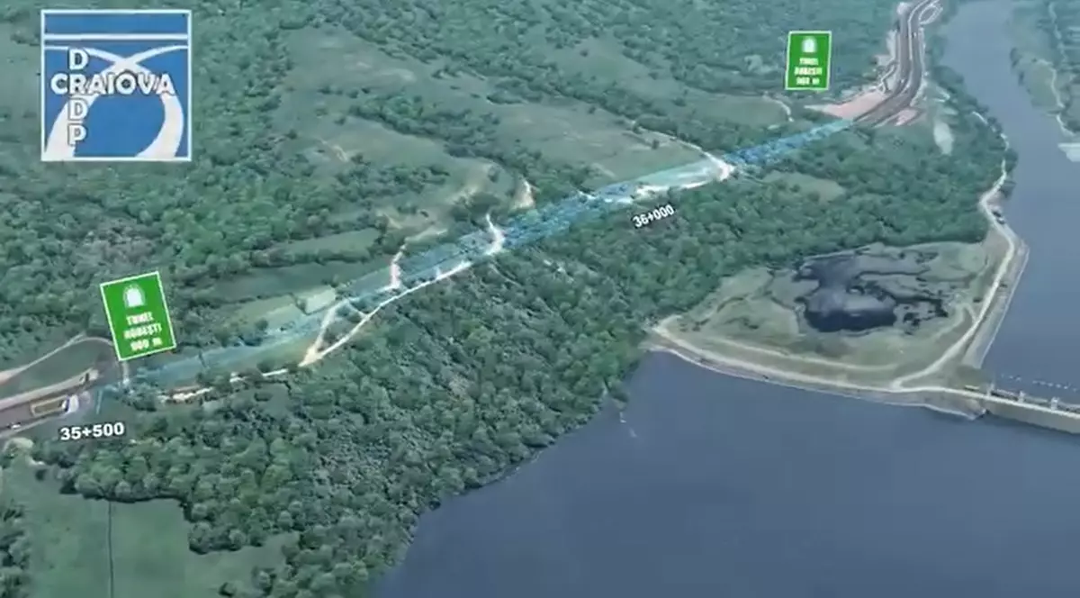 Imagine care arată viitorul tunel pe Autostrada A1