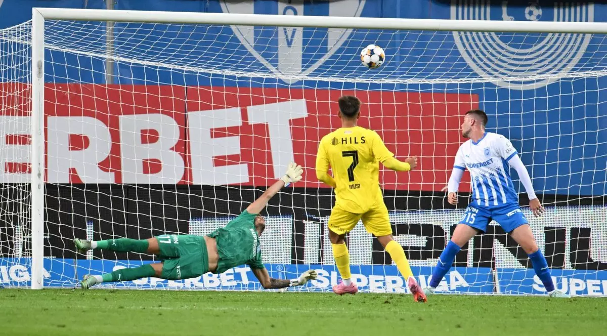 Golul marcat de dinamovistul Musi