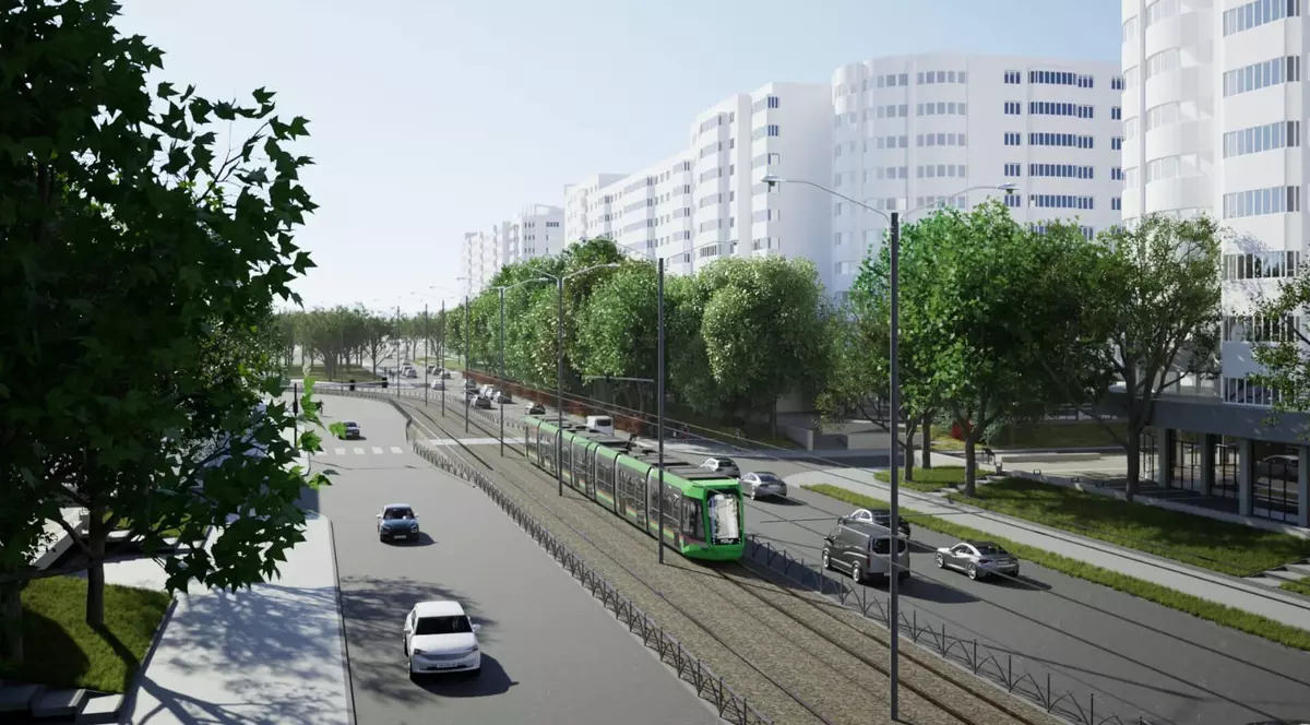 În Crângași circulă și tramvaiul 41, una dintre cele mai aglomerate linii de transport din București