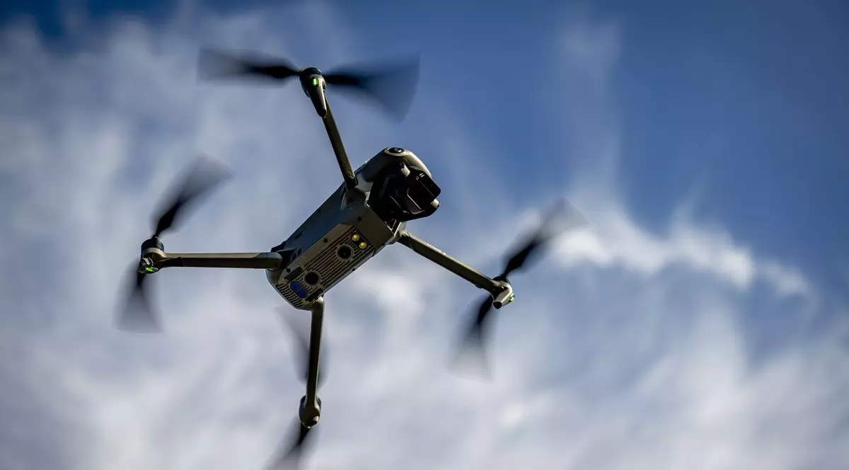 Dronă pe cer. Imagine cu caracter ilustrativ Foto: Profimedia