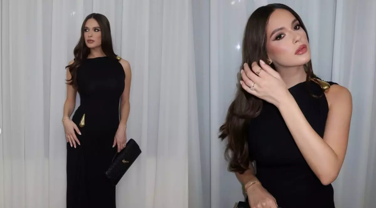 Apariția de mii de euro a Elenei Hagi. Cât costă ținuta neagră, de la un brand de lux, purtată de soția lui Ianis