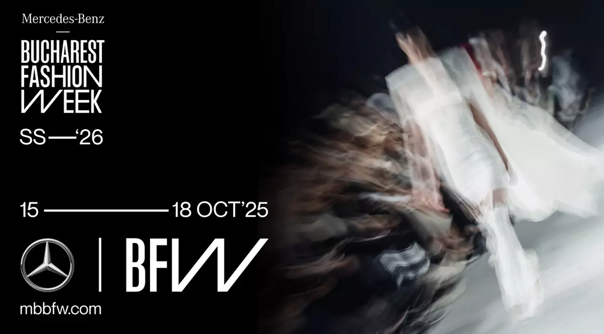 Începe cea de-a treia ediţie a Mercedes-Benz Bucharest Fashion Week – evenimentul care redefineşte moda românească în context global