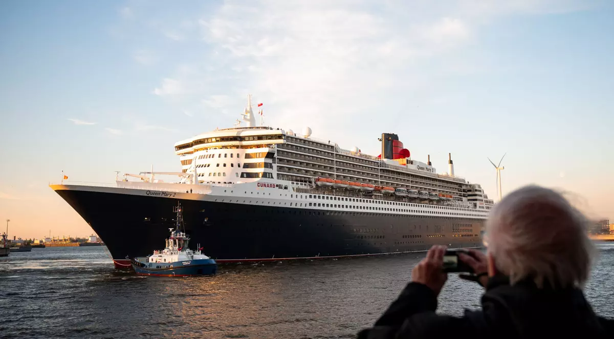 Nava de croazieră „Queen Mary 2”. Foto: Hepta.