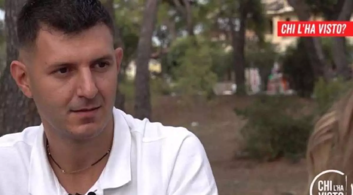 Florin, un tânăr român care și-a căutat toată viața tatăl biologic, a apărut la emisiunea Chi l`ha visto?