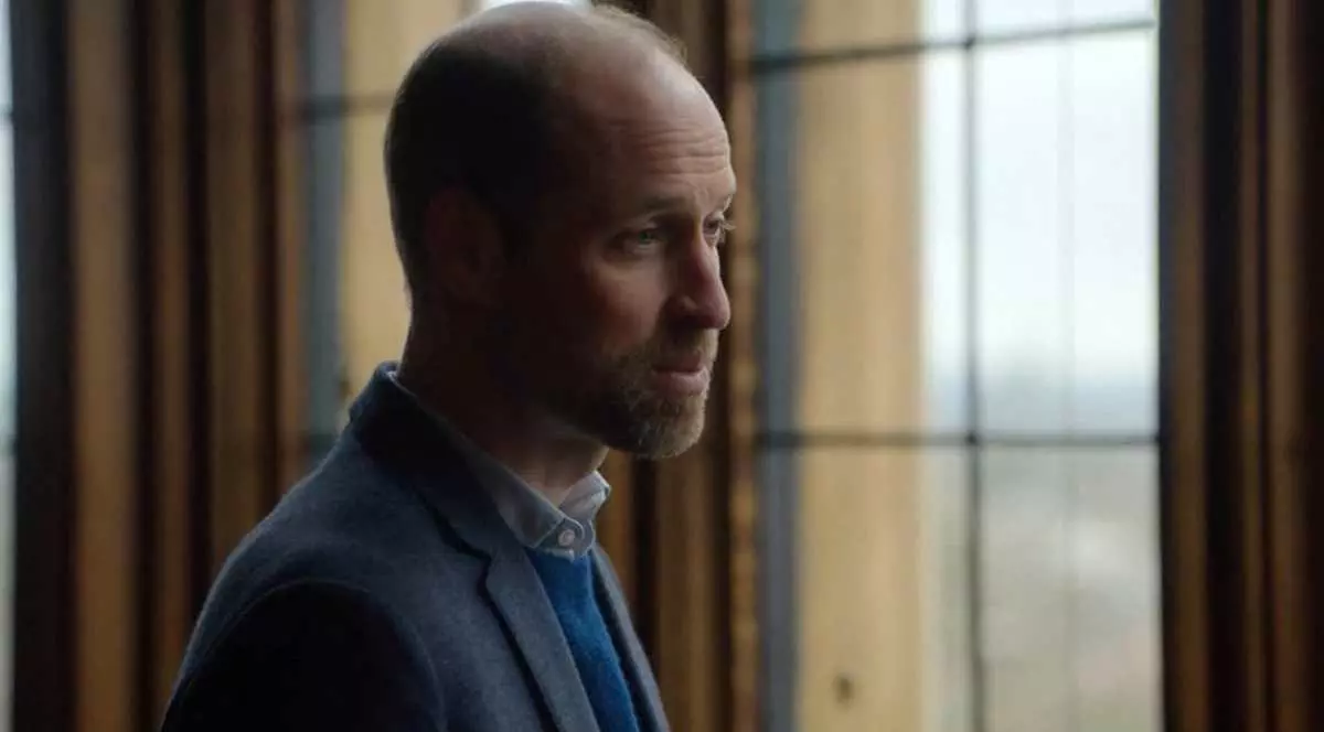 Prințul William, la Castelul Windsor, în urma unui interviu cu actorul Eugene Levy