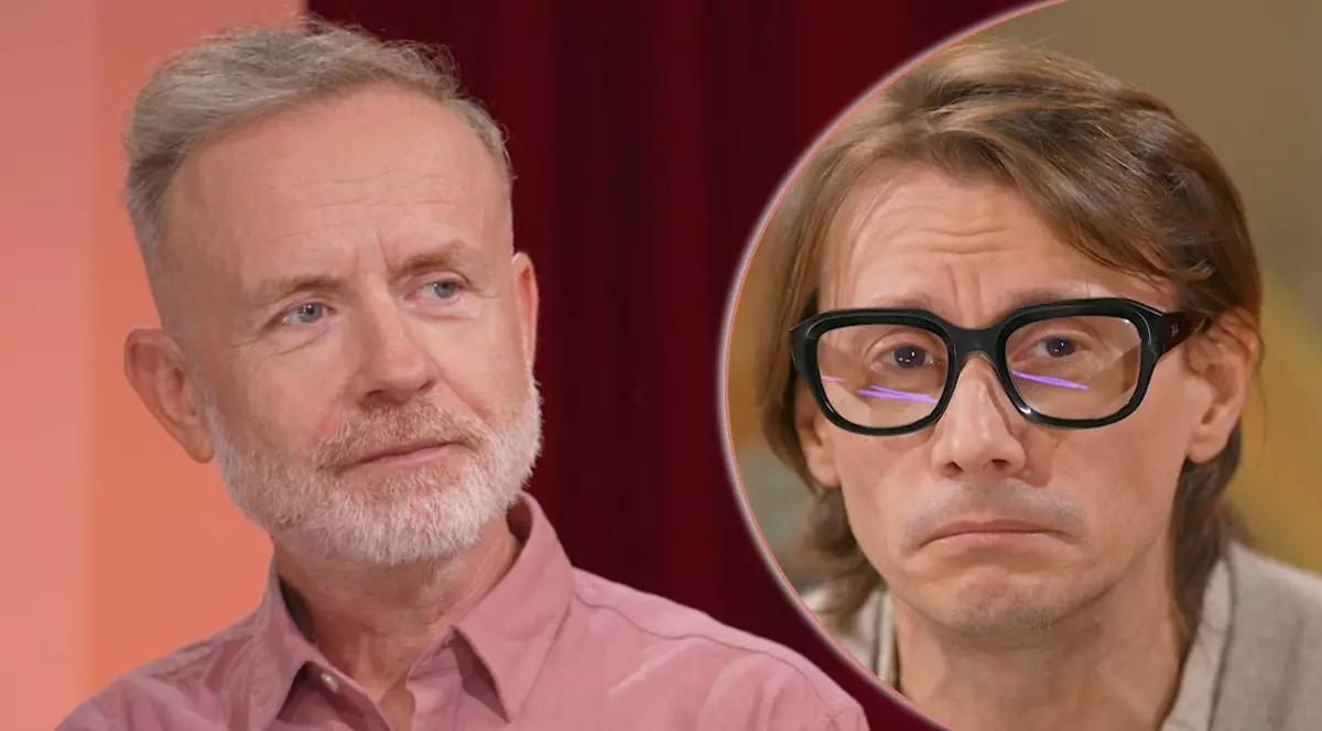 Radu Afrim și Marius Manole la „Întrebarea Mesei Rotunde”, emisiune difuzată de Acasă TV