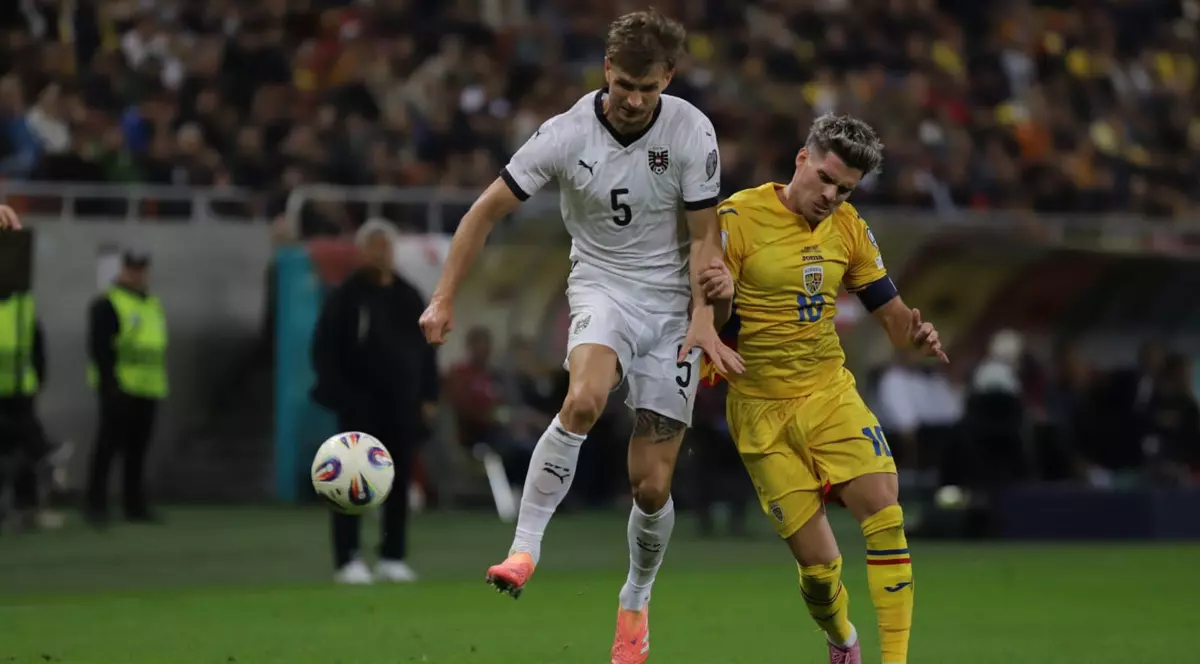 România - Austria, meci câștigat de tricolori cu scorul de 1-0 pe Arena Națională din București | Foto: Dumitru Angelescu (Libertatea)