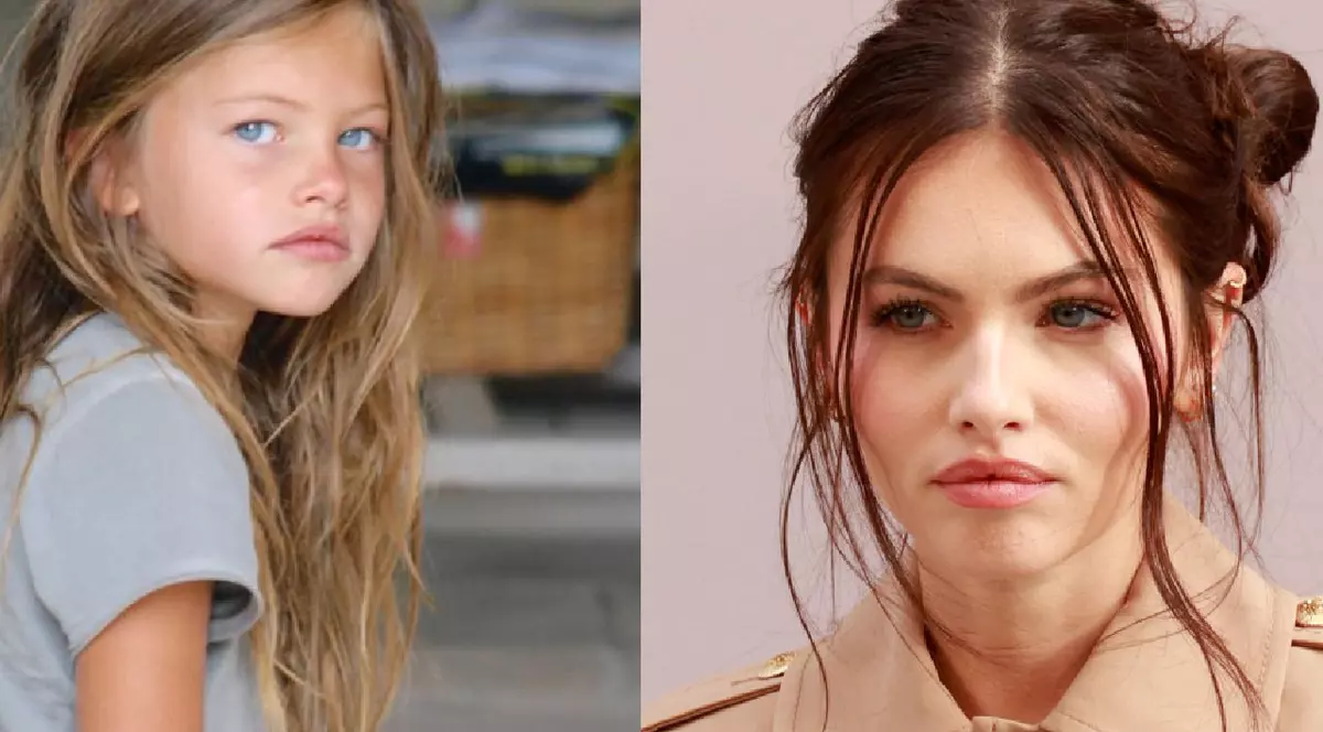 Thylane Blondea la 6 ani și azi