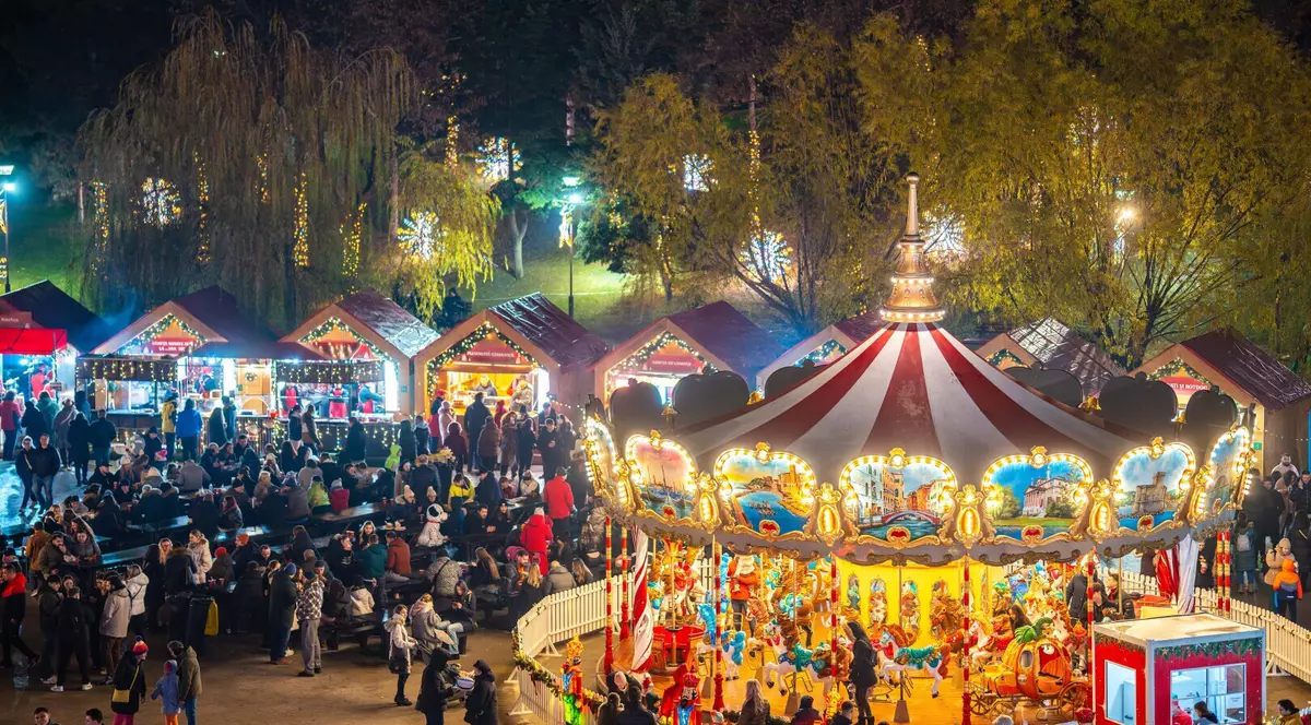 Târgul de Crăciun București 2025, Drumul Taberei. Foto: Facebook