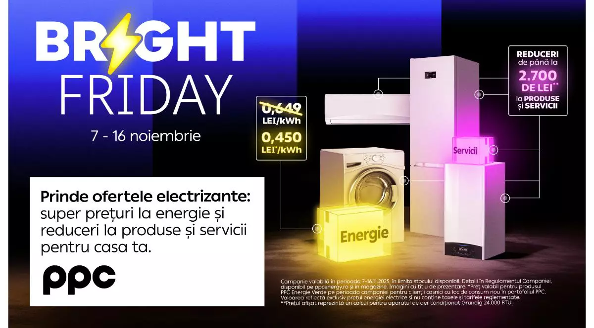 PPC - vizual campanie de black friday PPC