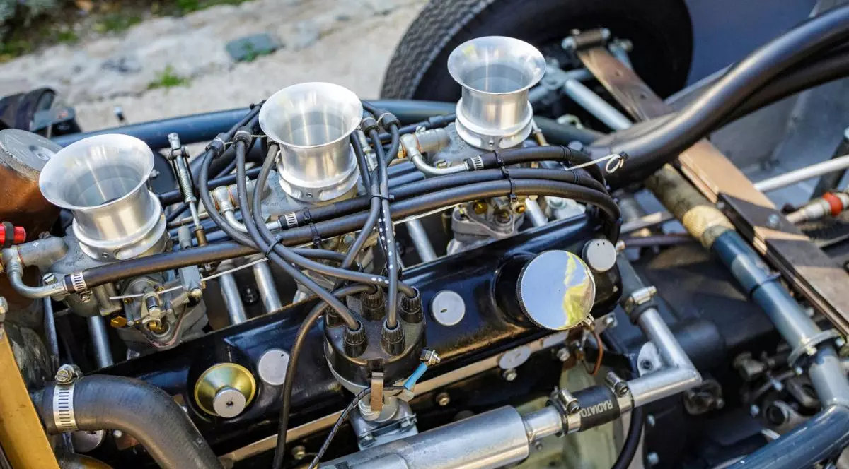 Un motor Stirling de la prima mașină de Formula 1