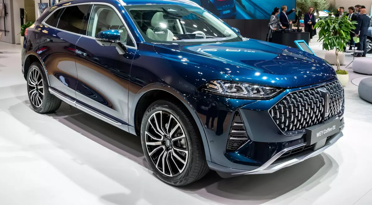 Mașină Great Wall Wey Coffee 01 albastră