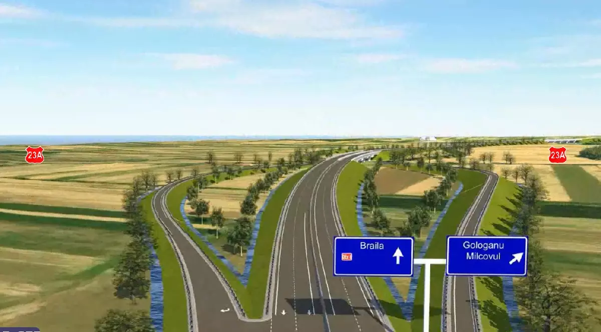 A început proiectarea Drumului Expres Focșani-Brăila