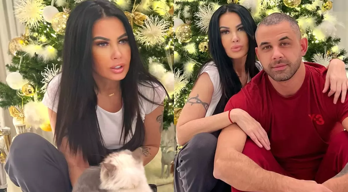 Oana Zăvoranu și-a decorat casa de Crăciun