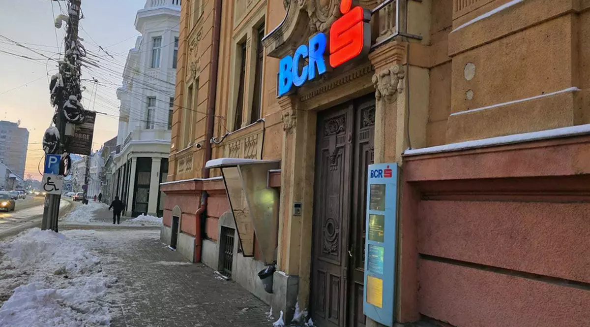 Sediul băncii BCR Lugoj