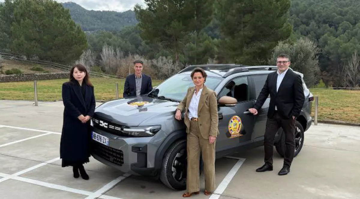 Modelul Dacia Bigster în fața juriului COTY.