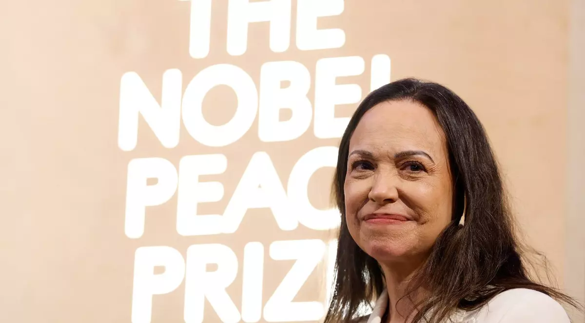 Maria Corina Machado, lidera opoziției venezuelene și laureata Premiului Nobel pentru Pace 2025 Foto: Profimedia