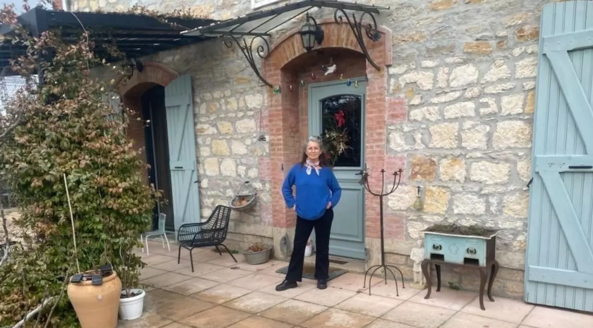 Pensionara a cumpărat și renovat o casă cu 375.000 de euro