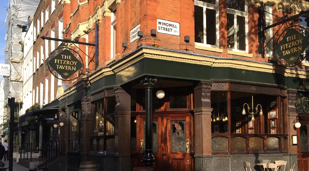 Localul istoric „The Fitzroy Tavern”