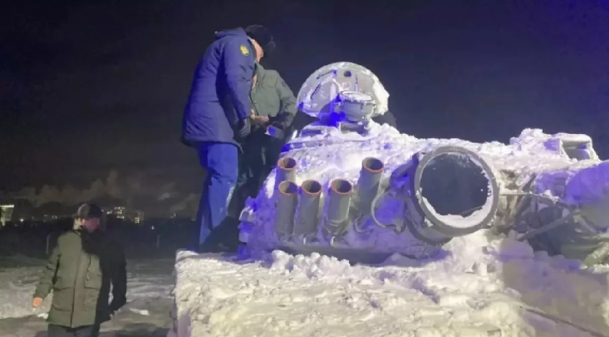 Un adolescent rus a murit strivit într-un tanc luat ca trofeu de la ucraineni, la o expoziție din Iakuțk