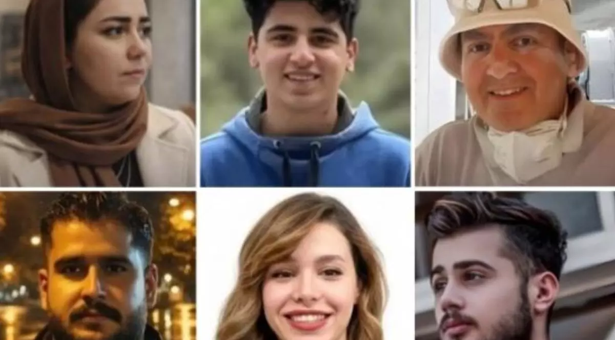 Tineri masacrați în Iran.