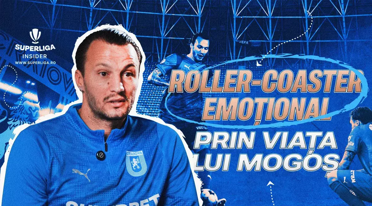 Roller coaster emotional prin viata lui Mogos