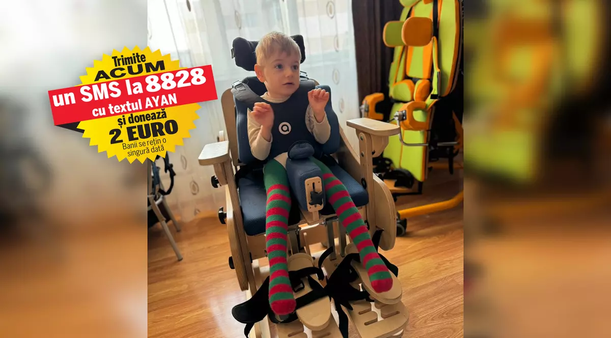 Ayan are o boala genetică rară