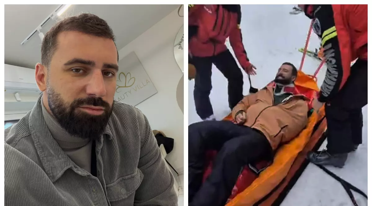 Andrei Stoica, luat cu targa de pe pârtie, după ce s-a accidentat la umăr. Anunțul făcut de sportiv în urmă cu puțin timp. „Nu te grăbi să faci pe profesorul”