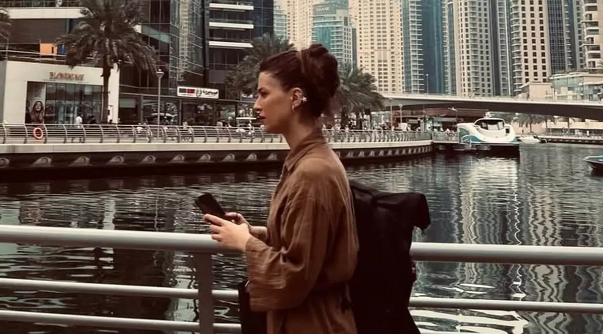 Actrița Devrim Ozkan din Turcia joacă în serialul „O nouă șansă”, difuzat de Kanal D