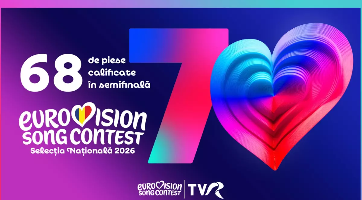 Eurovision România 2026: 68 de piese s-au calificat în semifinală. Când vom afla finaliștii