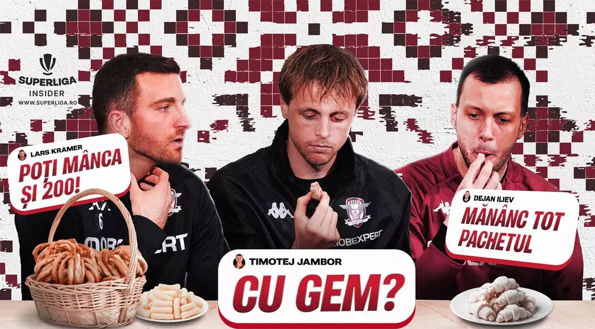 Jucătorii străini de la Rapid au încercat gustări românești