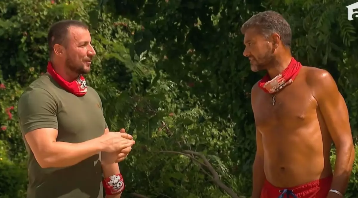 Marian Godină și Cristi Boureanu la Survivor
