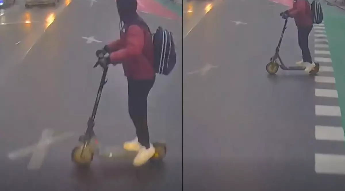 Imagini video din autobuzul cu adolescentul care traversează pe roșu