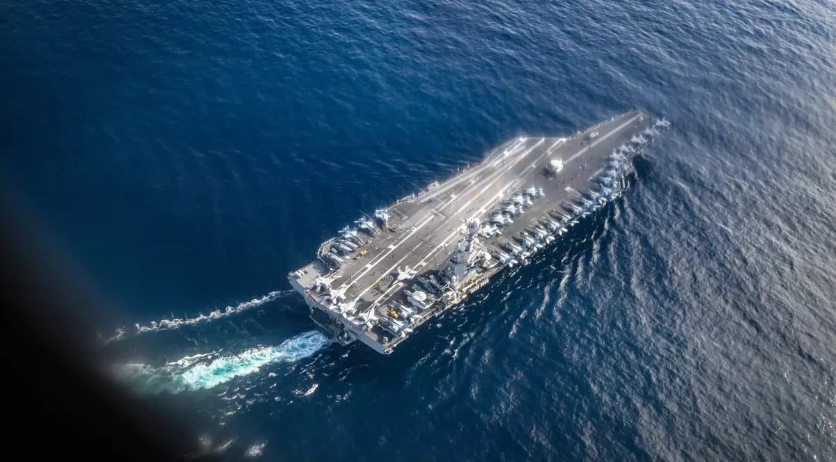Portavionul USS Gerald Ford Foto: Imago