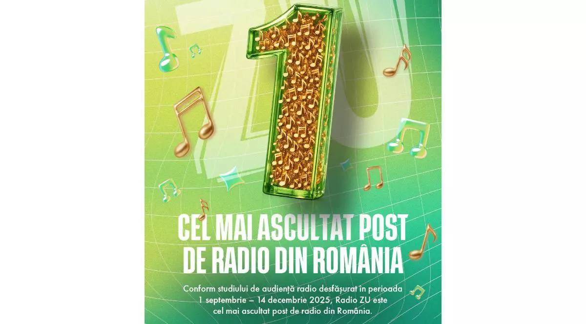 Radio ZU este cel mai ascultat post de radio din România