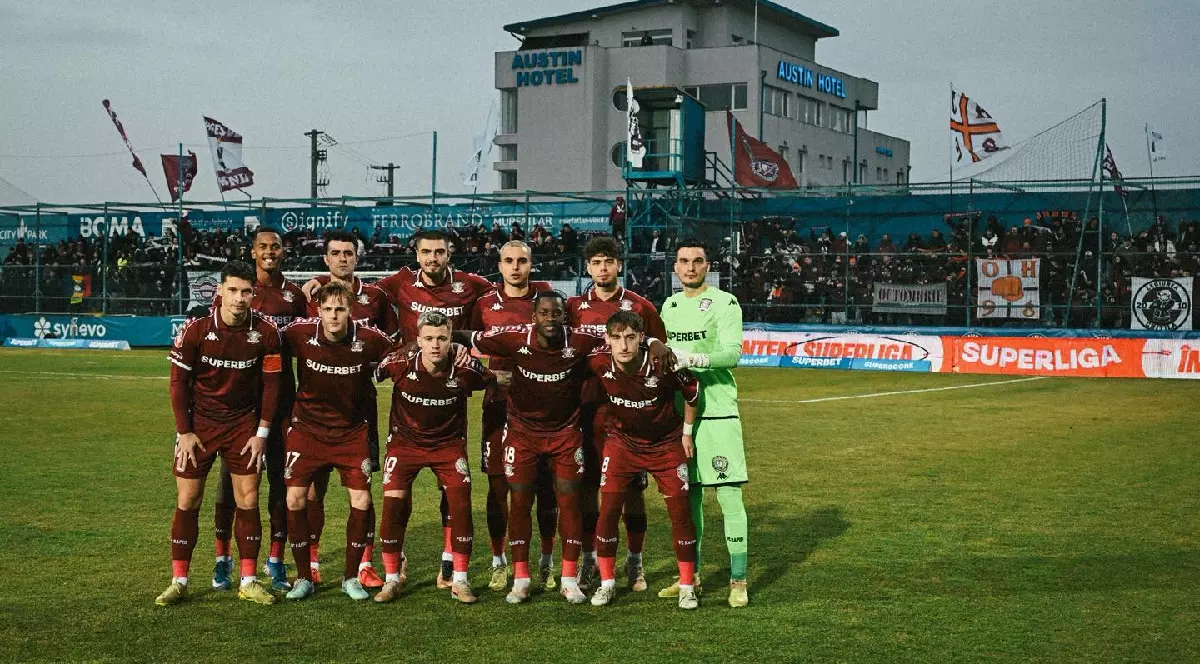 Primul 11 al echipei Rapid București