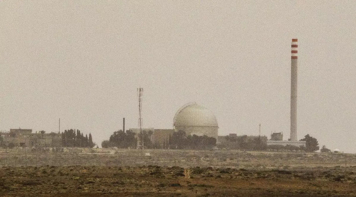 Centrul nuclear de la Dimona, în deșerul Negev Foto: Profimedia