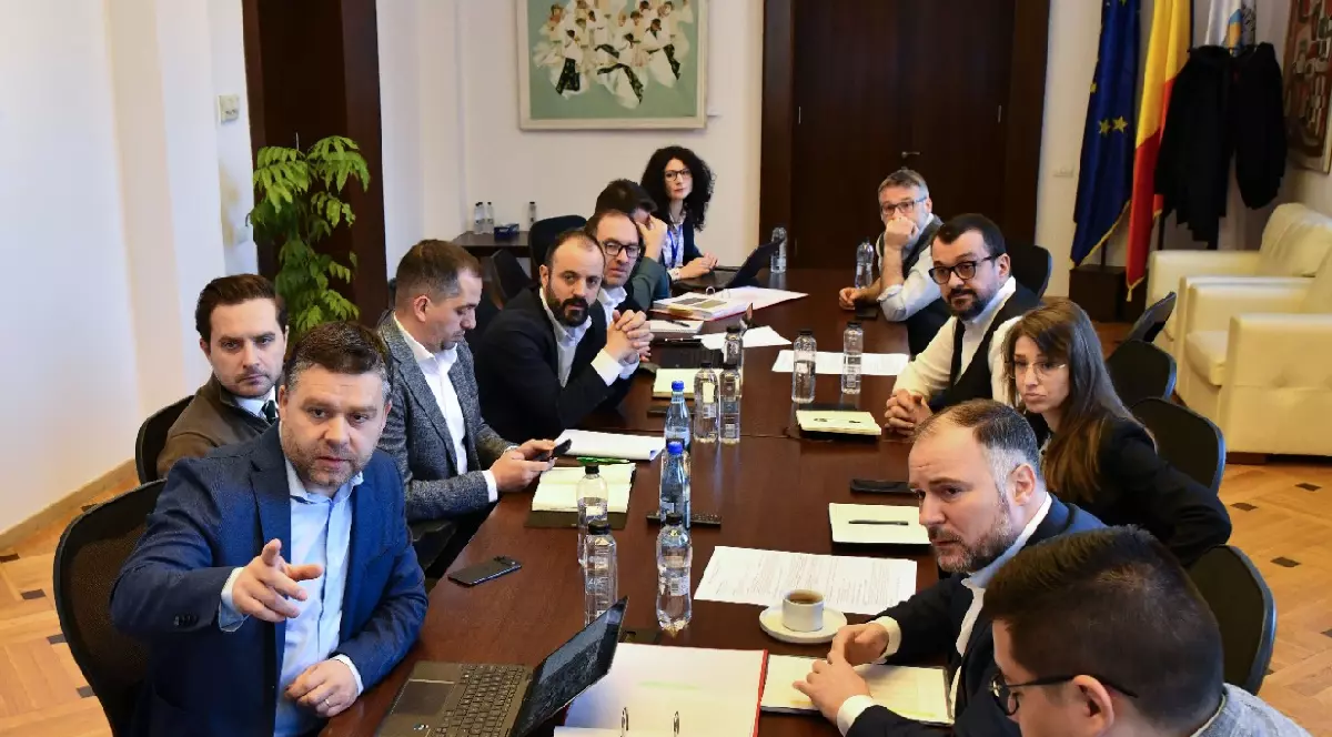 Ciprian Ciucu a avut o întâlnire de lucru miercuri, 11 martie, cu Rareș Hopincă