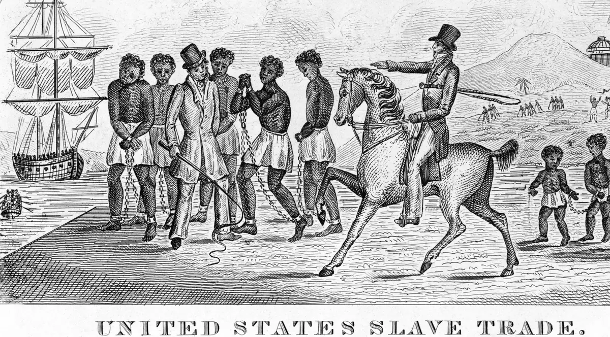 Comerțul atlantic cu sclavi sau comerțul transatlantic cu sclavi a avut loc peste Oceanul Atlantic din secolul al XVI-lea până în secolul al XIX-lea. Marea majoritate a sclavilor care au fost transportați în Lumea Nouă, mulți pe ruta comercială triunghiulară și pe Pasajul Mijlociu, erau vest-africani din părțile centrale și vestice ale continentului vânduți de vest-africani comercianților de sclavi din Europa de Vest sau prin capturare directă de către europeni către cele două Americi.