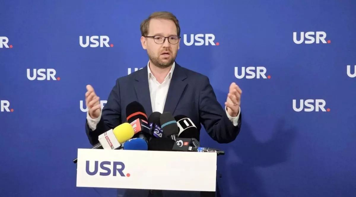 Dominic Fritz a fost ales președintele USR în iunie 2025. Foto: Cristian Otopeanu / Libertatea