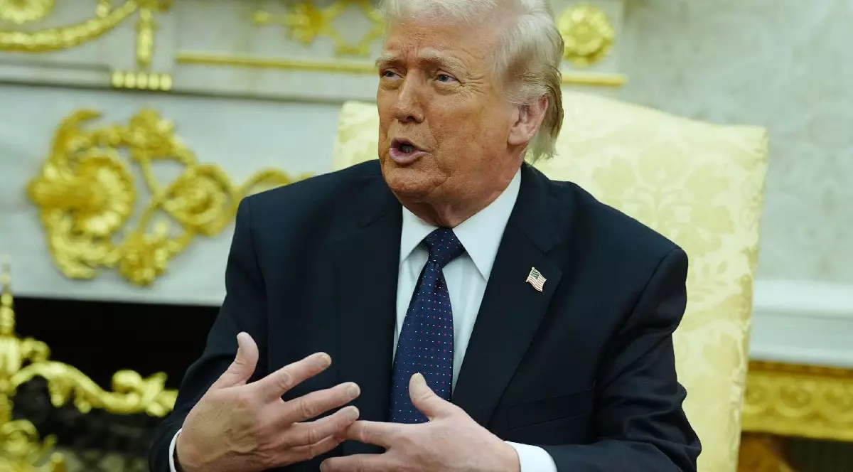 03 martie 2026, SUA, Washington: Președintele SUA, Donald Trump, vorbește în timpul unei întâlniri cu cancelarul german Merz la Casa Albă.