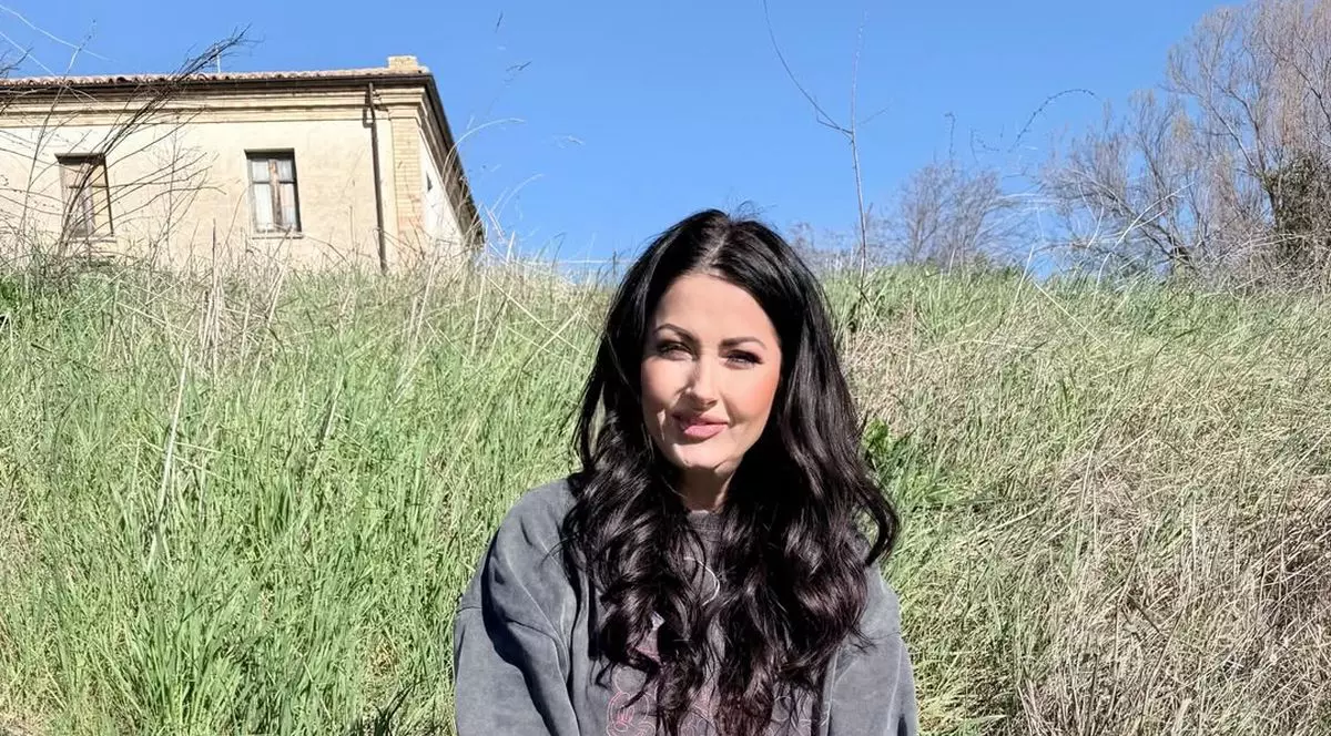 Gabriela Cristea în Italia