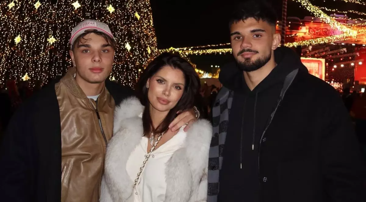 Ileana Lazariuc și băieții săi