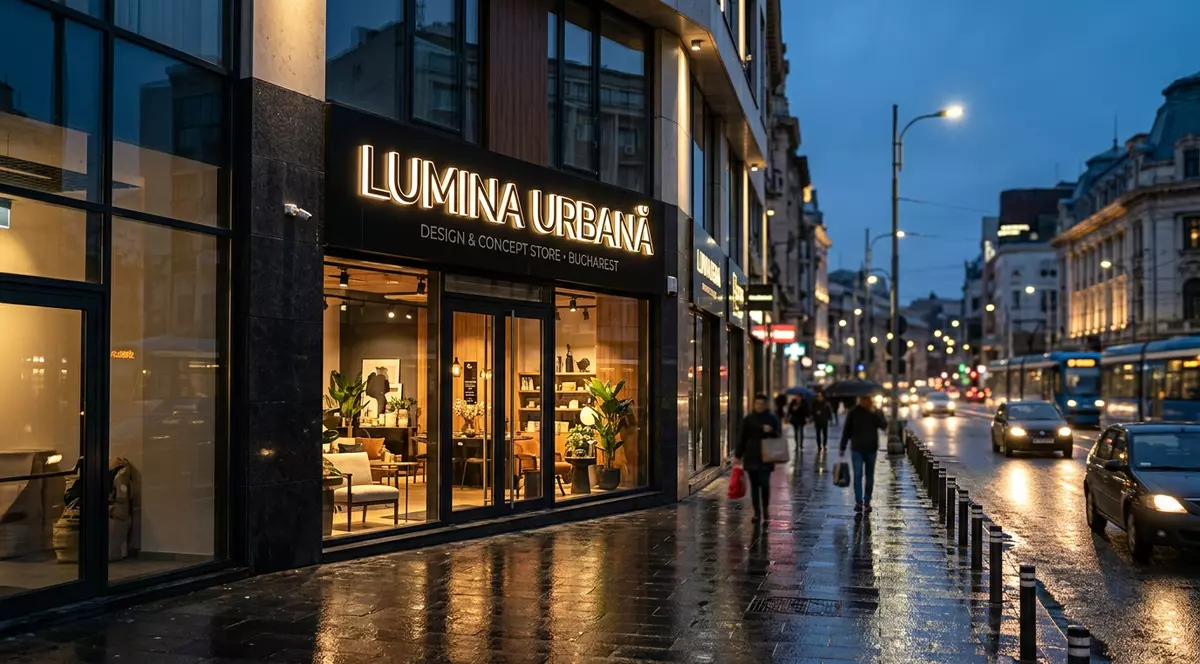 Reclame luminoase București – soluții complete de la GMG Creative