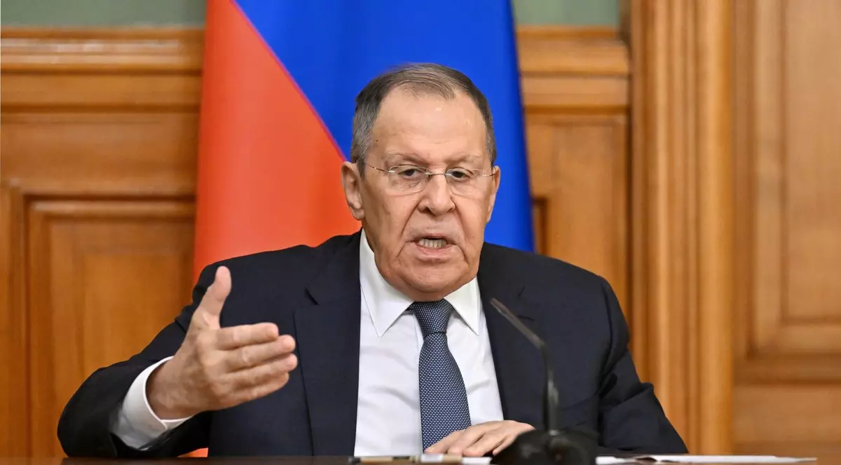 Ministrul rus de externe Serghei Lavrov Foto: Profimedia