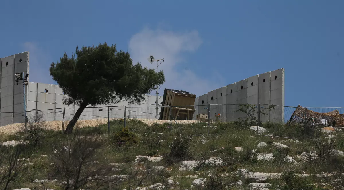 Baterie a sistemului de apărare Iron Dome al Israelului, desfășurată în apropierea Ierusalimului